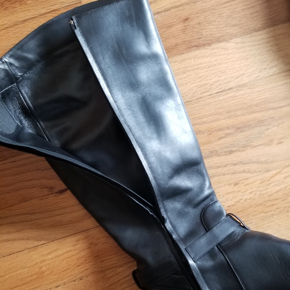 M. Gemi Leather Tall Boots - Picture 14 of 16
